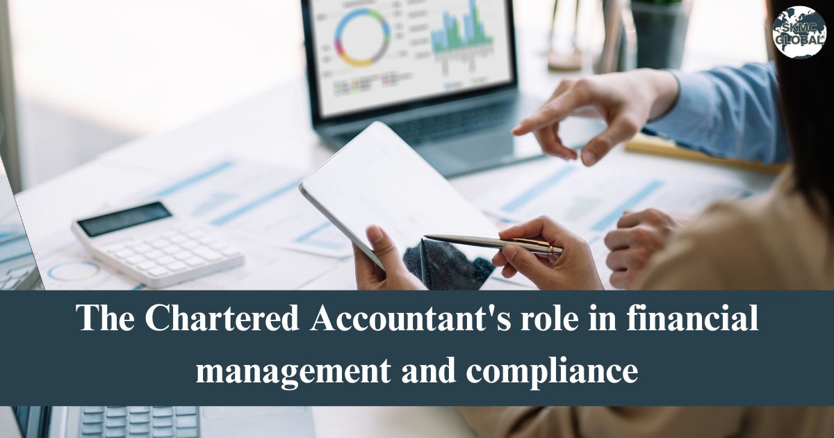 Chartered Accountant's role in financial management and compliance